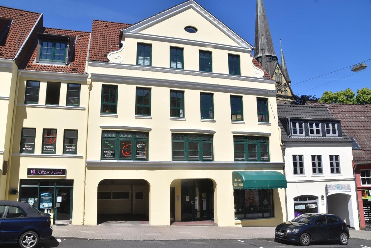 פלאנסבורג Fewo1846 - Atrium - Luxurioese Wohnung Mit 3 Schlafzimmern Und Balkon Im Stadtzentrum מראה חיצוני תמונה