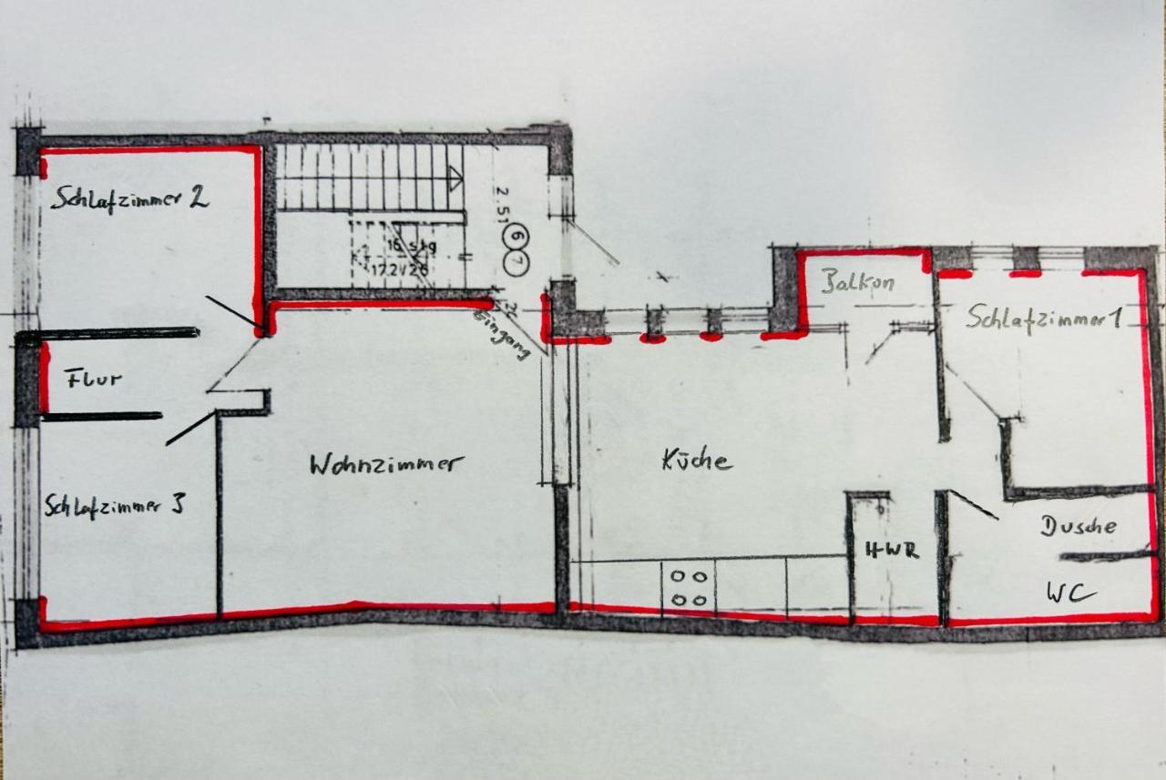 פלאנסבורג Fewo1846 - Atrium - Luxurioese Wohnung Mit 3 Schlafzimmern Und Balkon Im Stadtzentrum מראה חיצוני תמונה