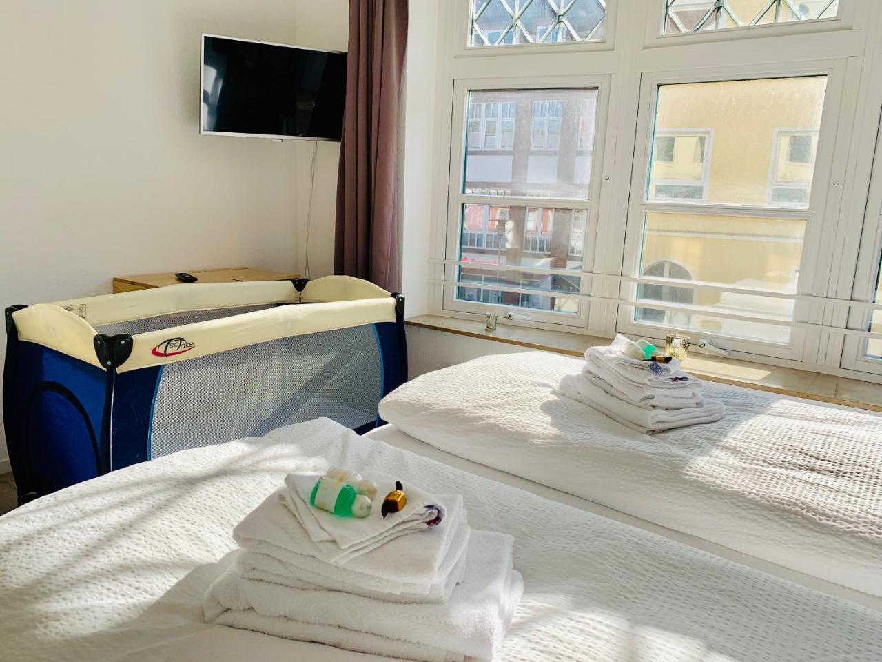 פלאנסבורג Fewo1846 - Atrium - Luxurioese Wohnung Mit 3 Schlafzimmern Und Balkon Im Stadtzentrum מראה חיצוני תמונה