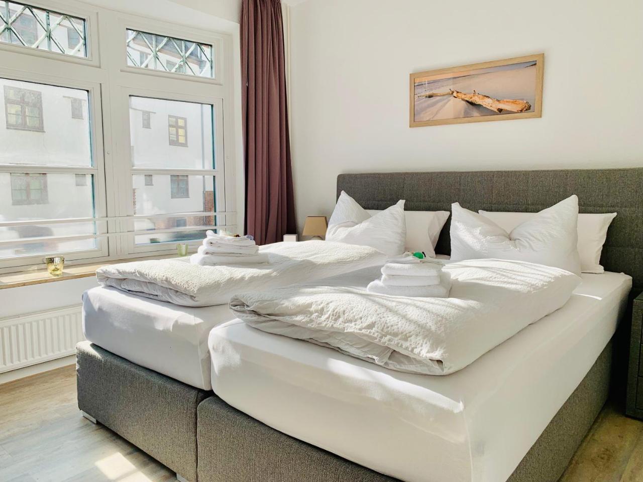 פלאנסבורג Fewo1846 - Atrium - Luxurioese Wohnung Mit 3 Schlafzimmern Und Balkon Im Stadtzentrum מראה חיצוני תמונה